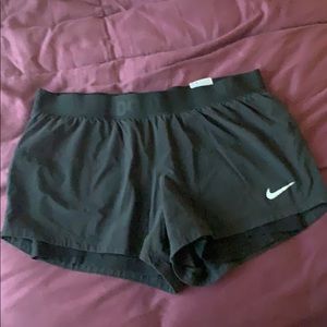 Black short Nike Dri-Fit shorts